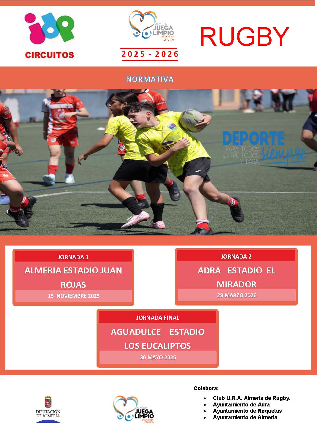 Circuito de Promoción del Rugby. Almería 15-11-2025